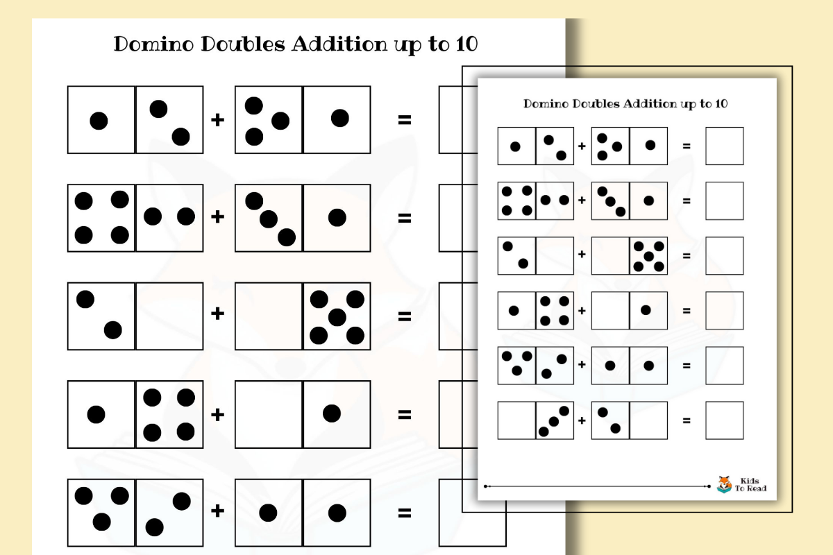 Domino Adding Doubles