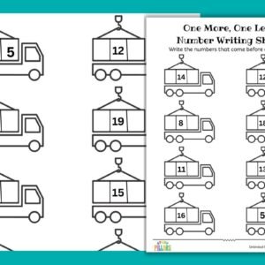 One More One Less Number