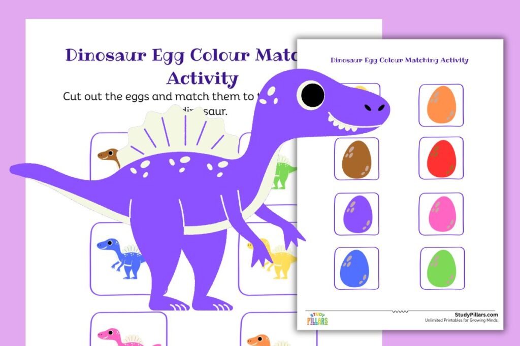 Dinosur Egg Colour Matching