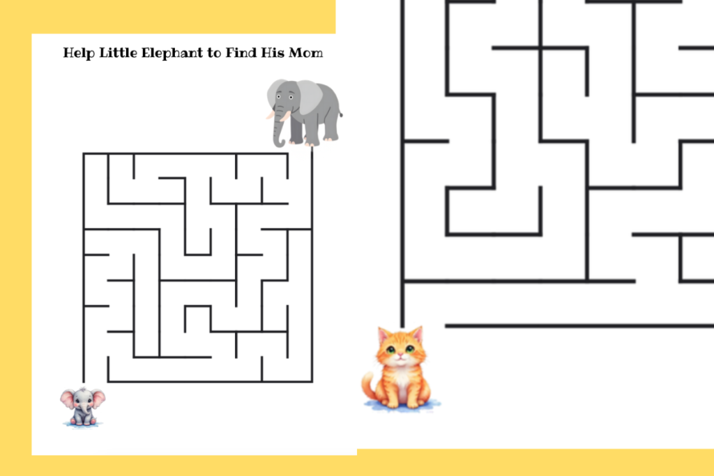 Maze-puzzles
