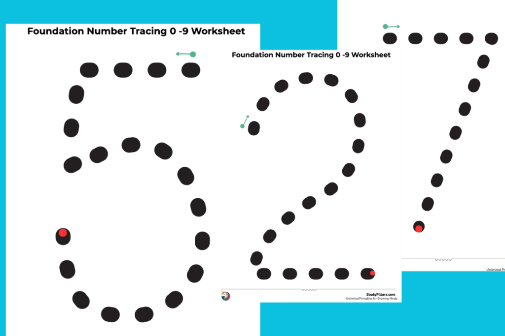 Number Tracing 0-9