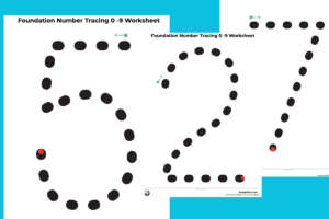 Number Tracing 0-9