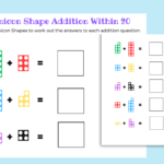 Numicon Shapes Additions Activity