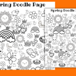 Spring Colouring Activities