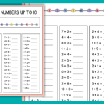 adding numbers up to 10