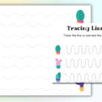 line tracing worksheets