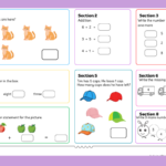 maths worksheets year 1